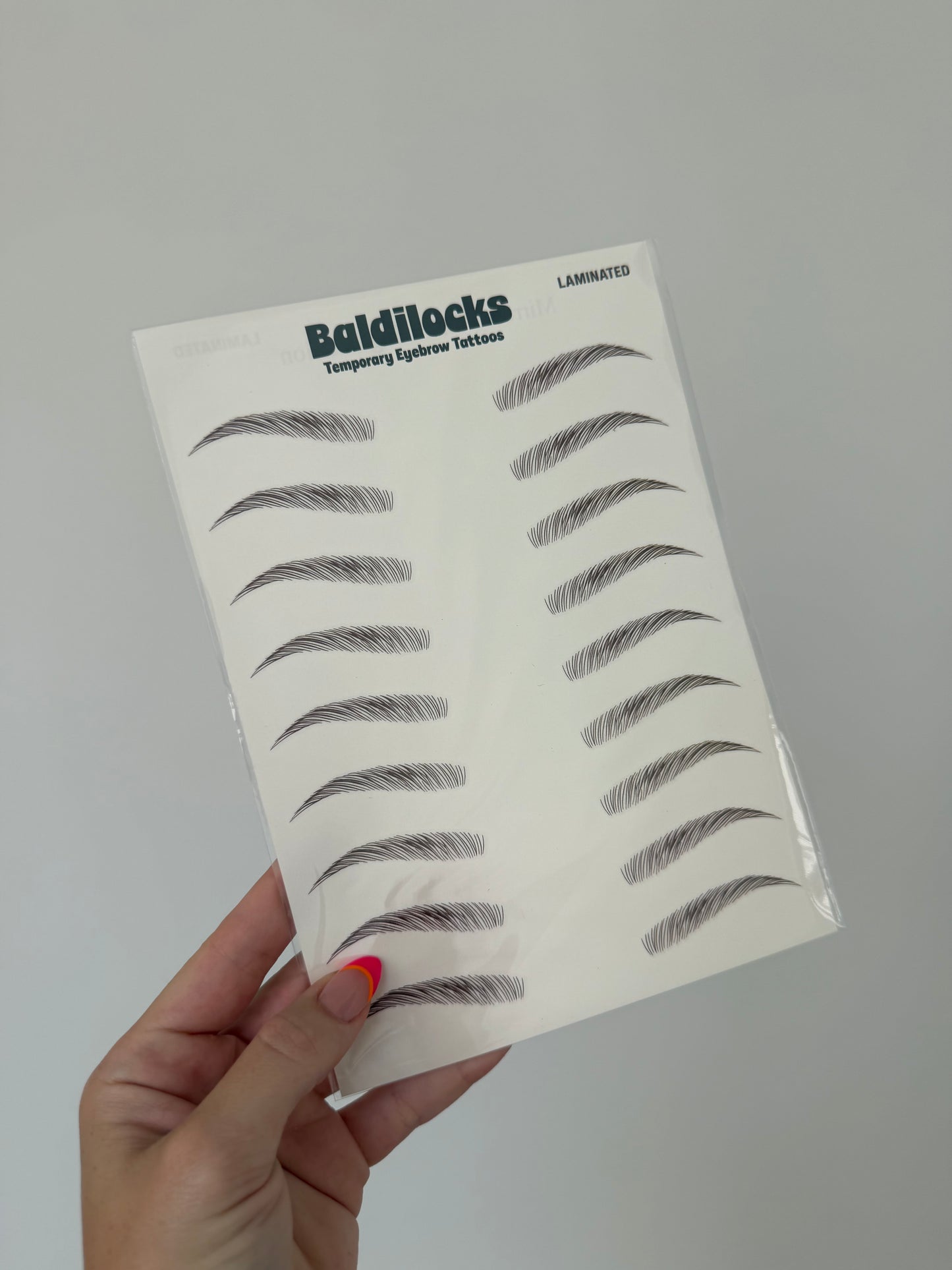 Baldilocks Brows: Laminated *NEW*
