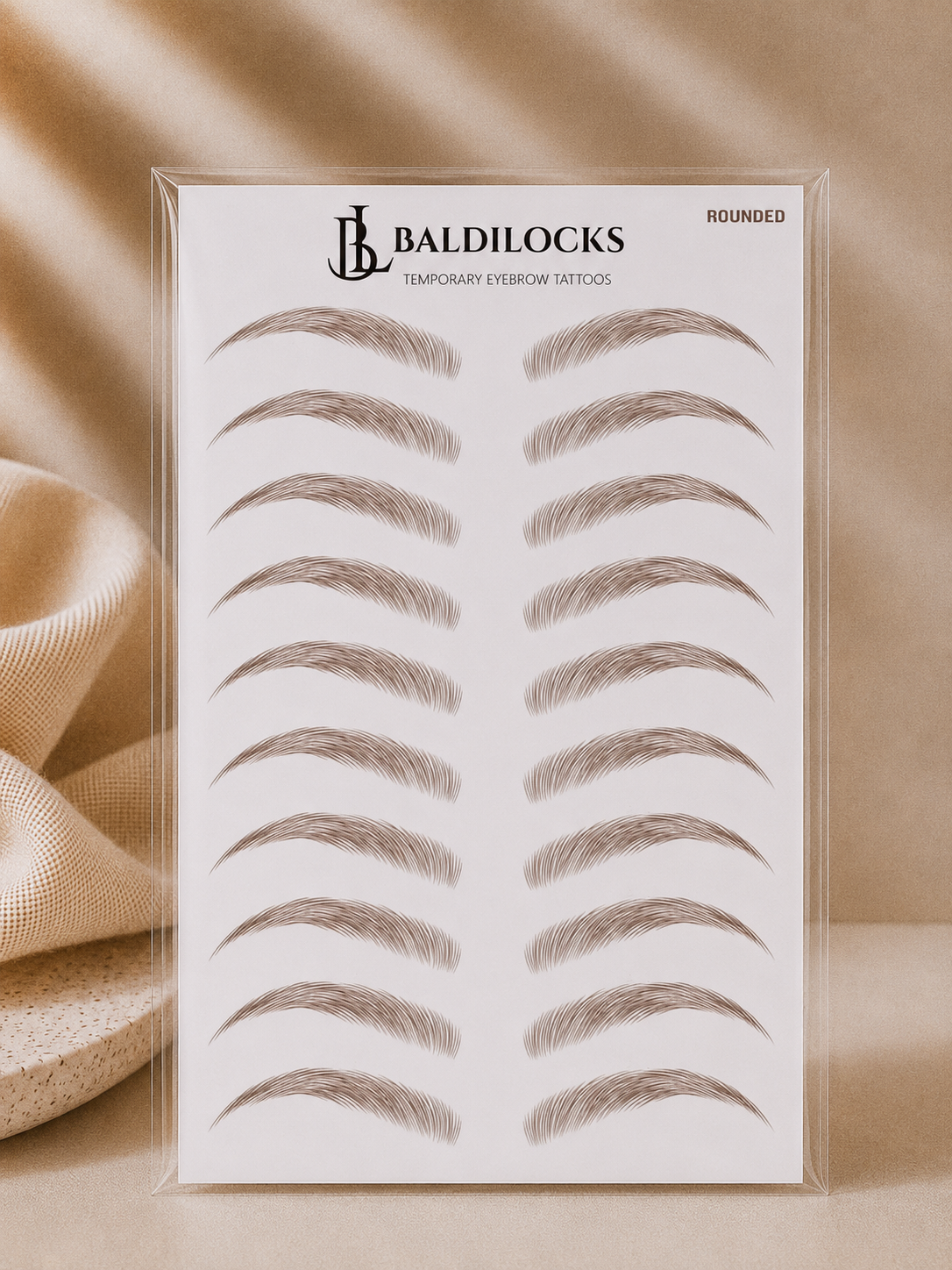 Baldilocks Brows: Rounded