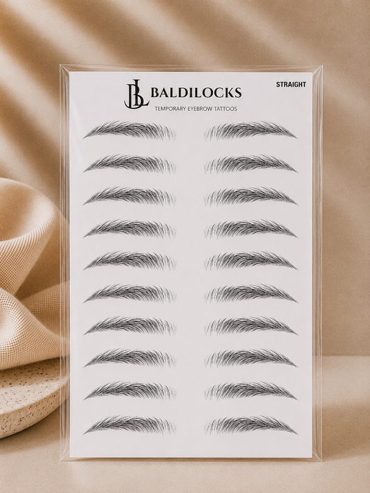 Baldilocks Brows: Straight