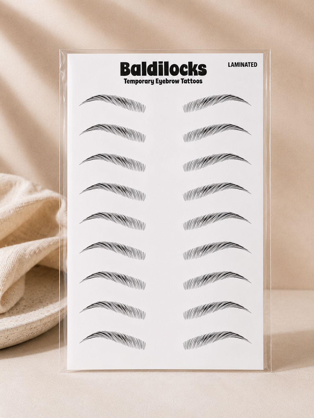 Baldilocks Brows: Laminated