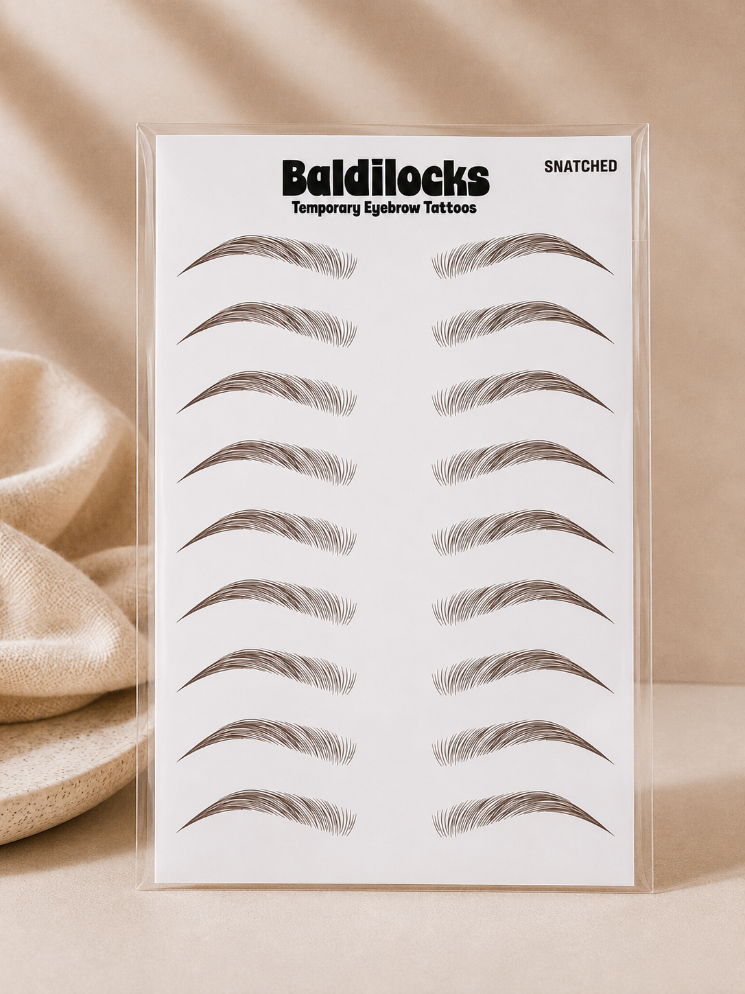 Baldilocks Brows: Snatched