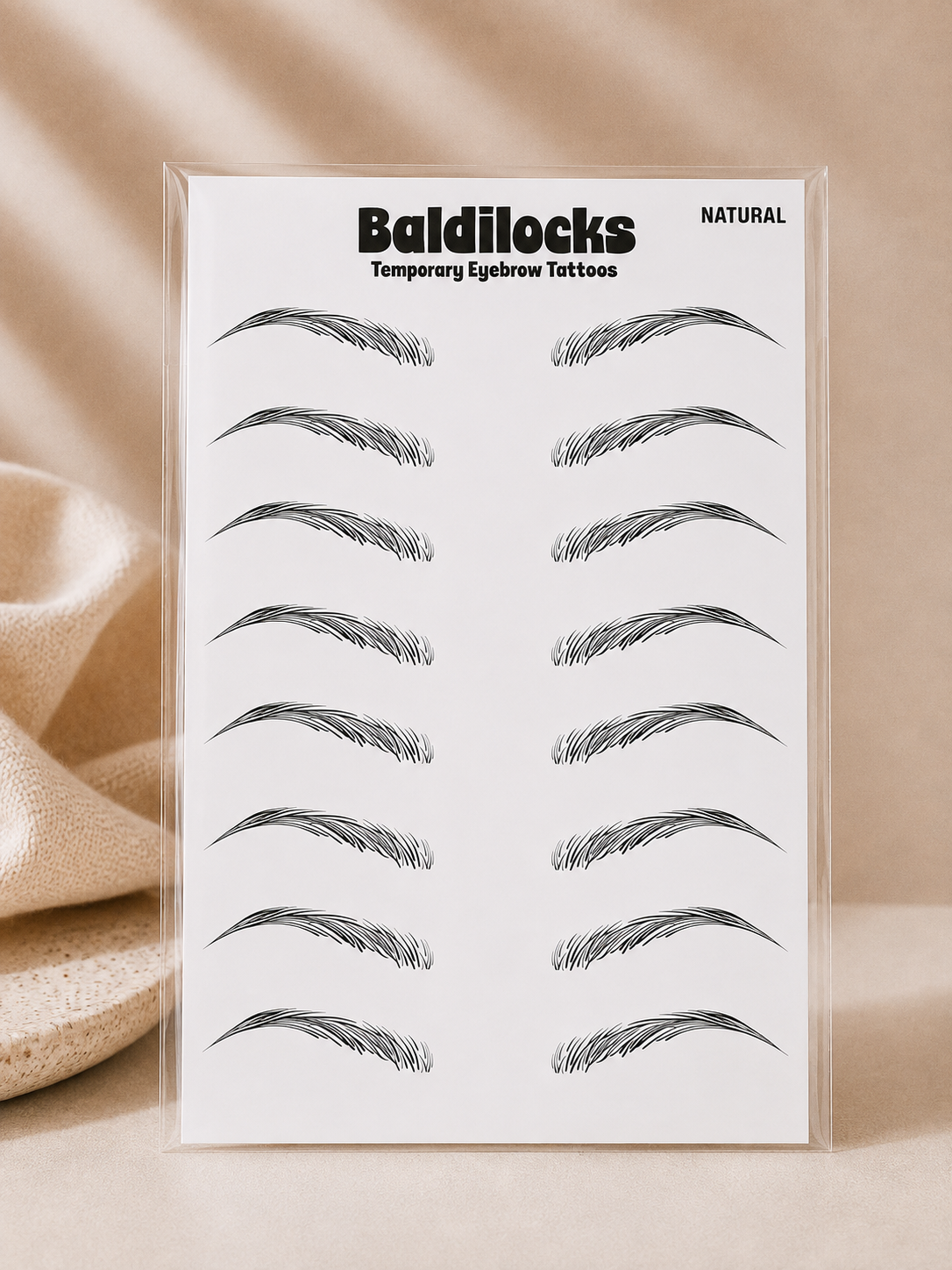 Baldilocks Brows: Natural