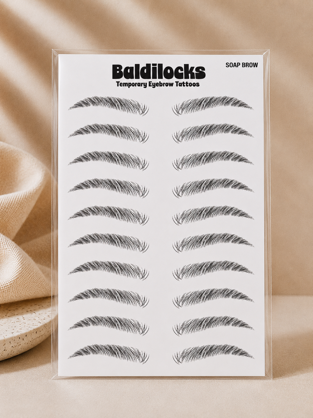 Baldilocks Brows: Soap Brow