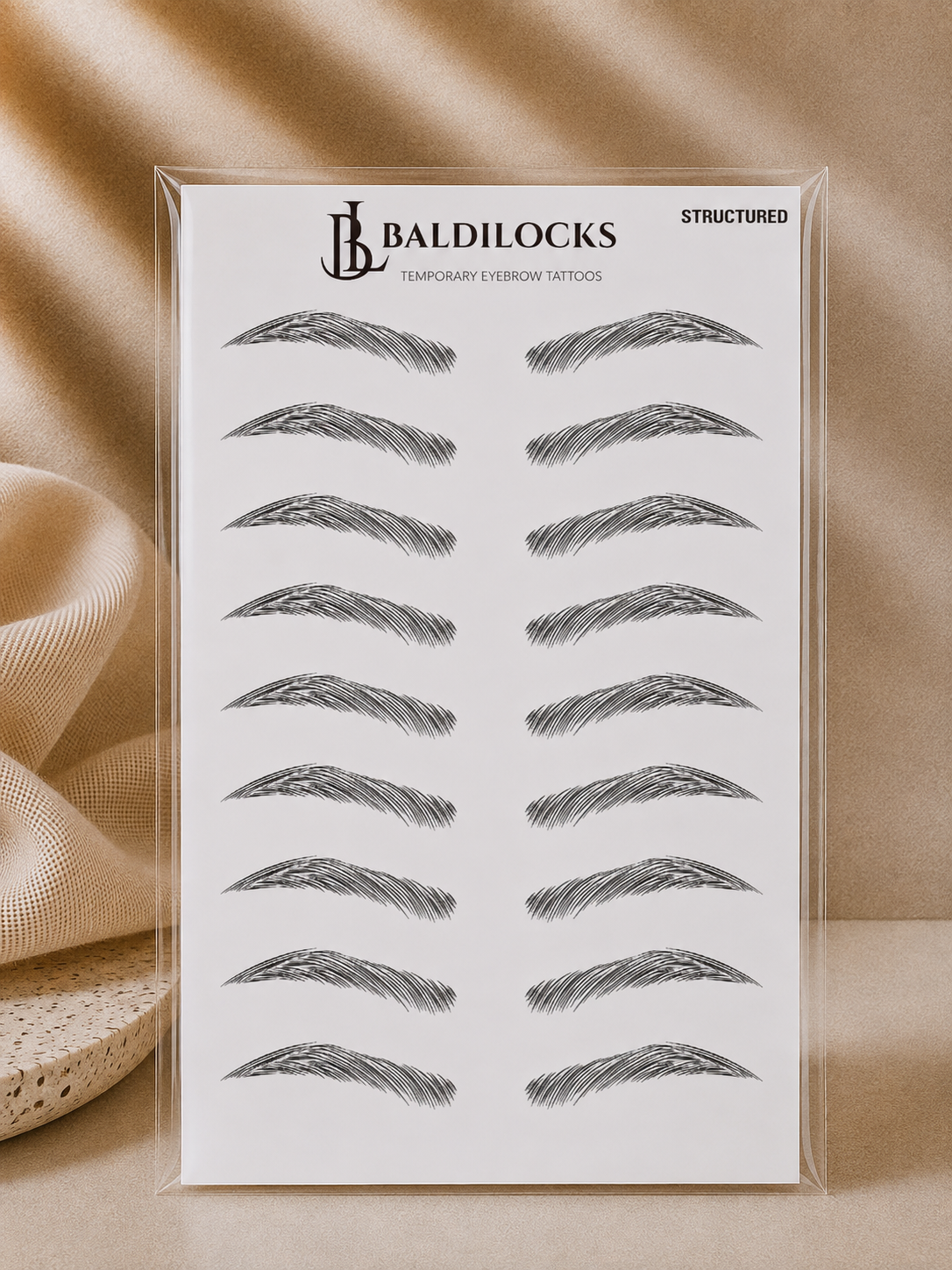 Baldilocks Brows: Structured