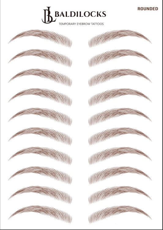 Baldilocks Brows: Rounded