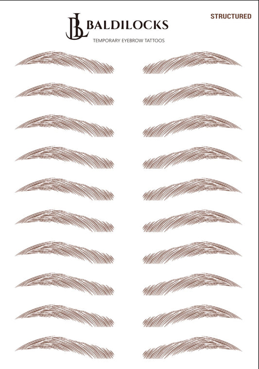 Baldilocks Brows: Structured